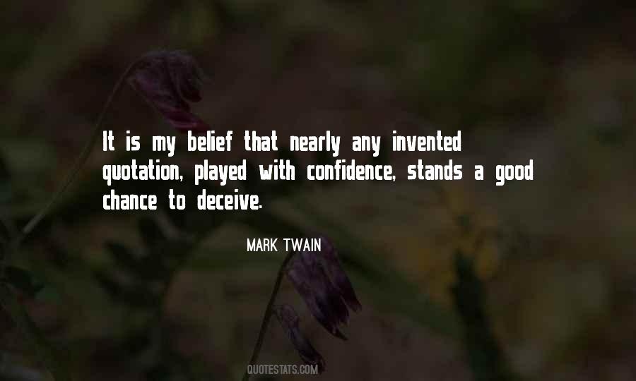 Belief Confidence Quotes #749802