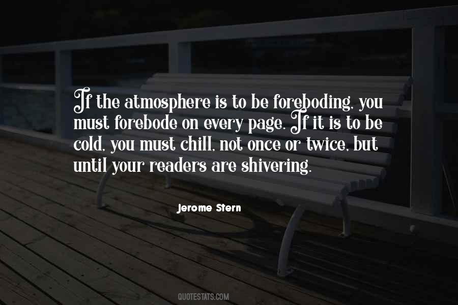 Cold Shivering Quotes #1641641