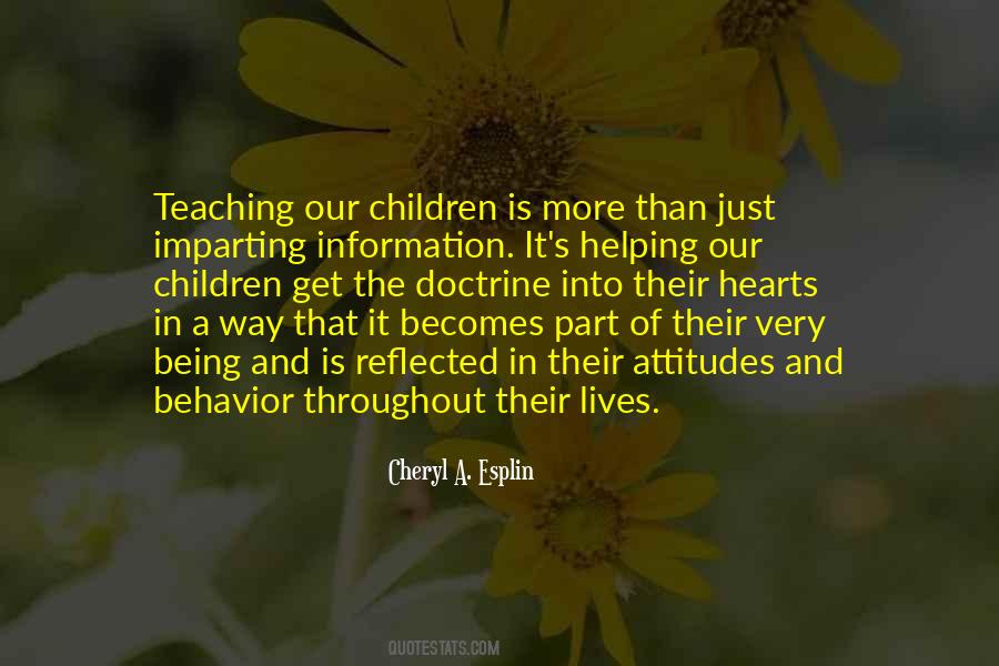 Children S Well Being Quotes #63132