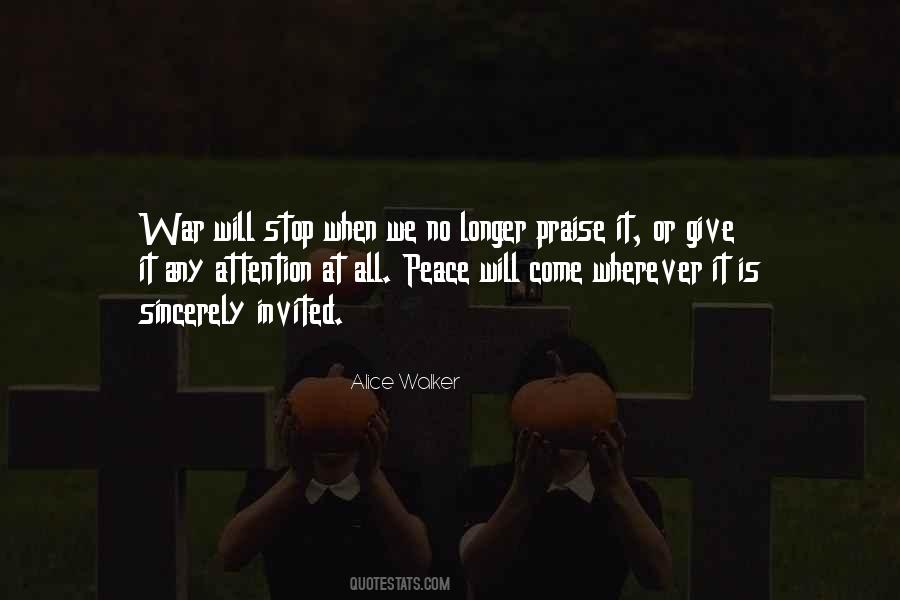 Stop Giving Attention Quotes #874555