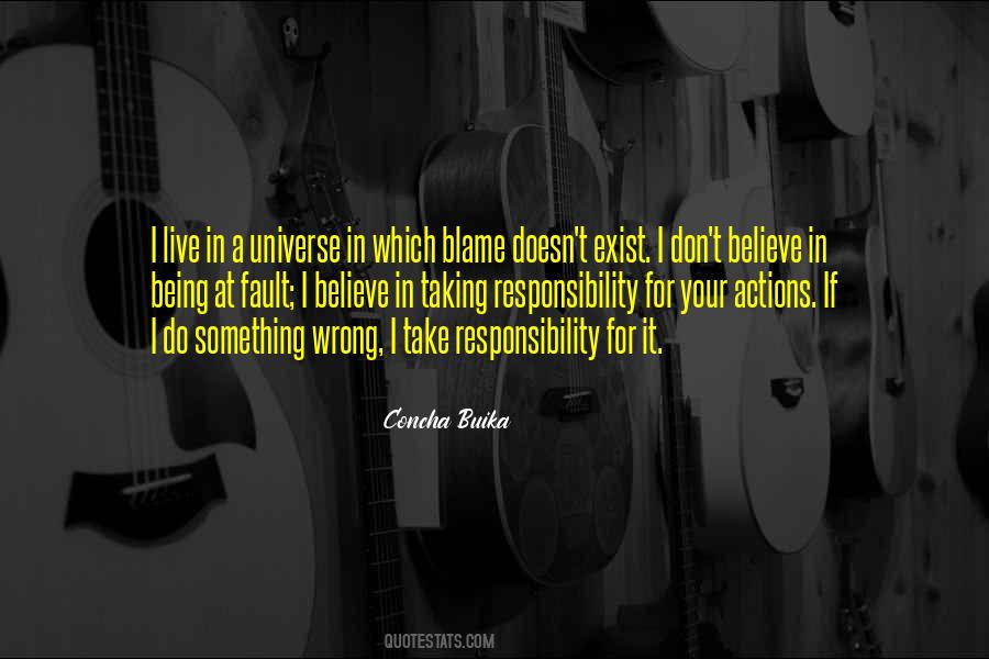 Take Responsibility For Your Actions Quotes #411306