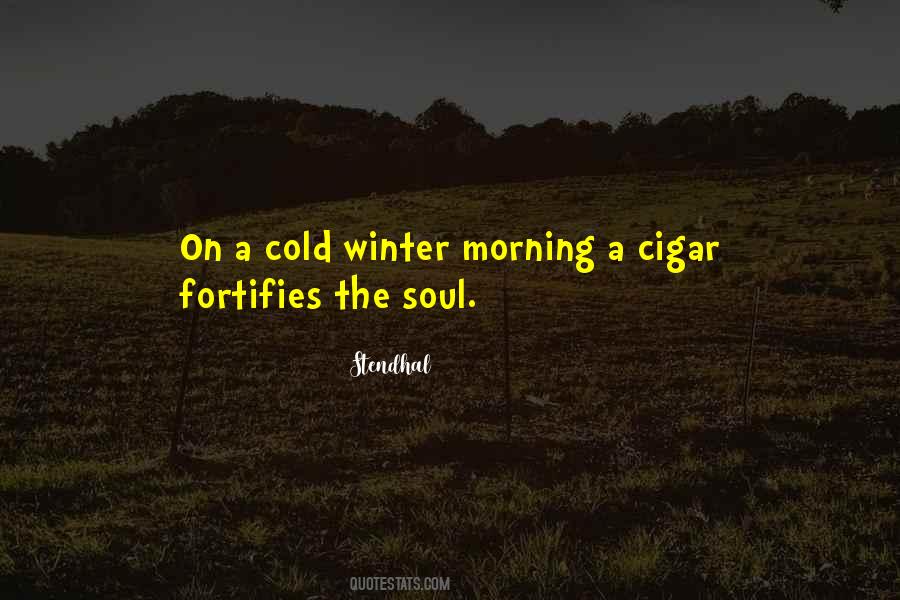 Cold Winter Morning Quotes #1120014