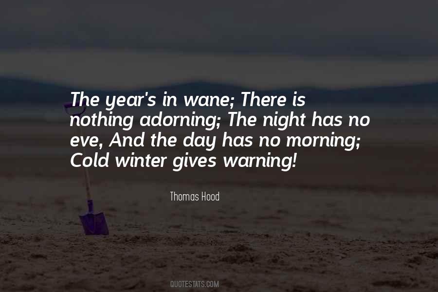 Cold Winter Morning Quotes #905473