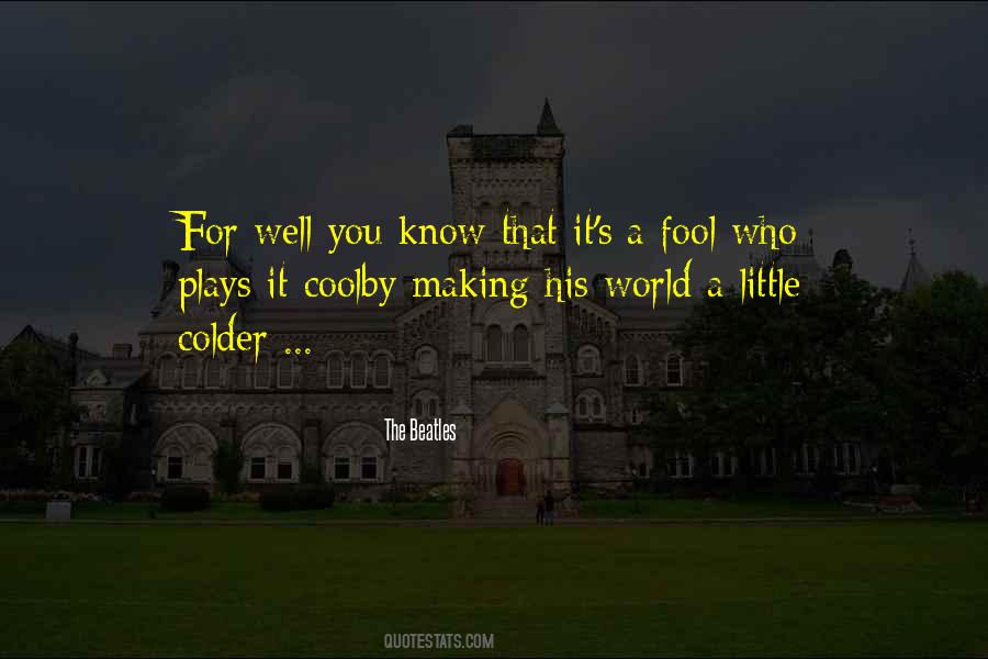 Colder Quotes #1012458