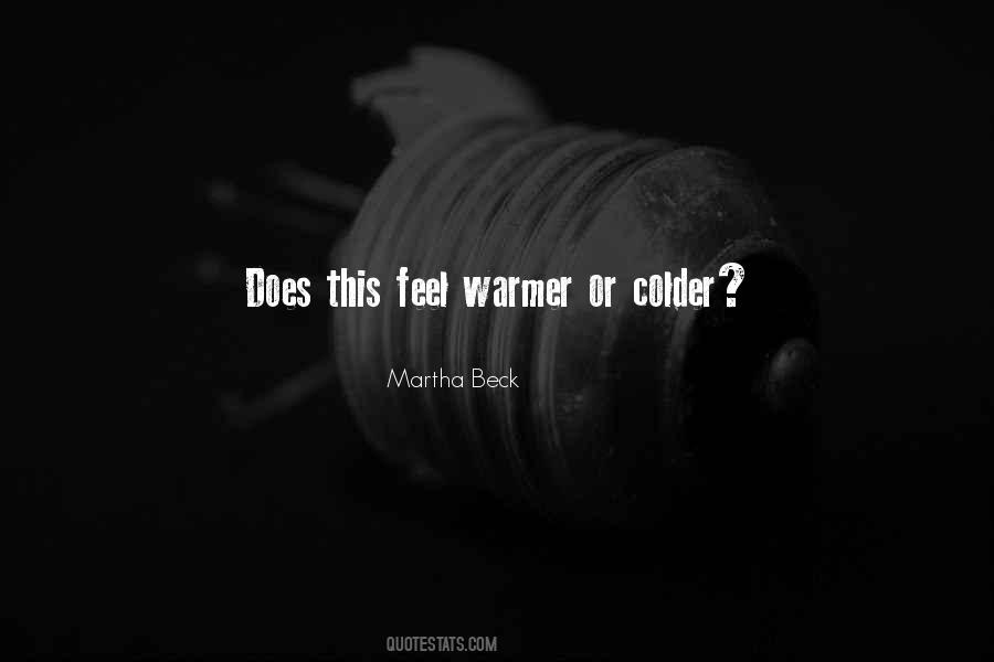 Colder Quotes #1019929