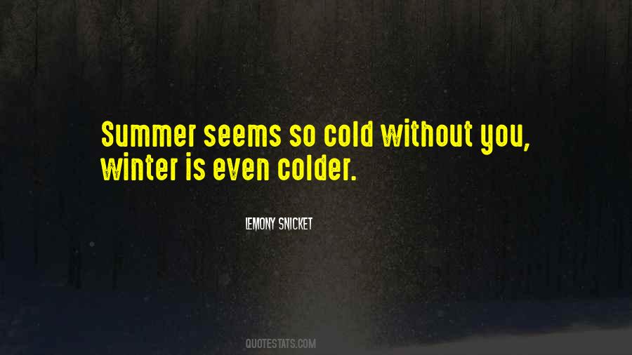 Colder Quotes #1112750