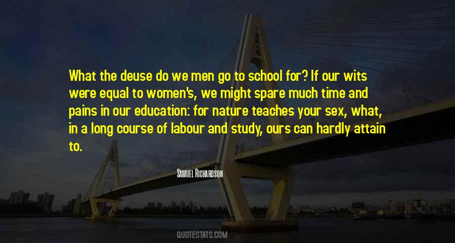 Education Of Women Quotes #119451