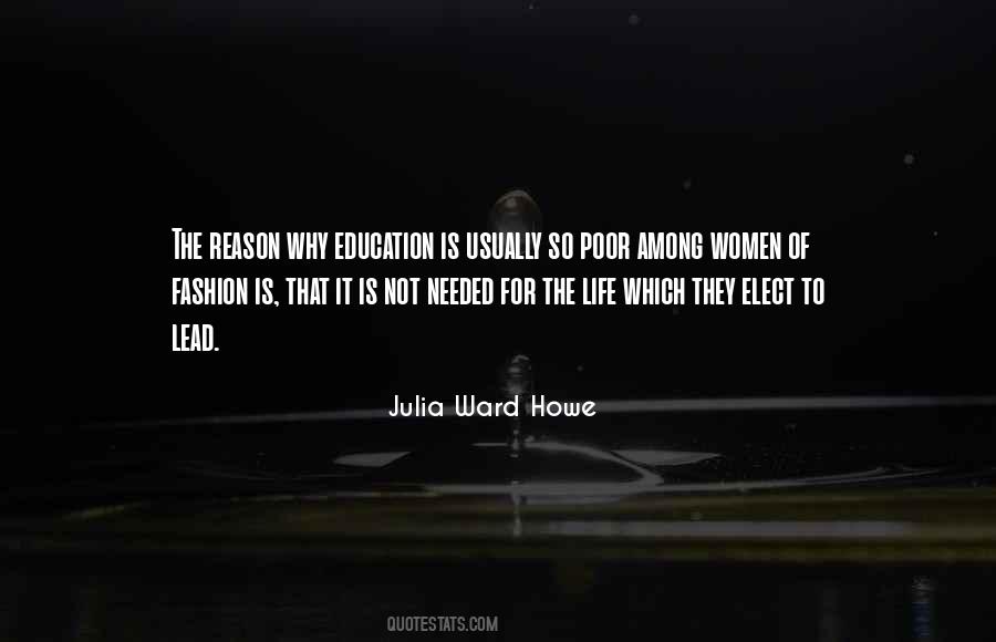 Education Of Women Quotes #562490
