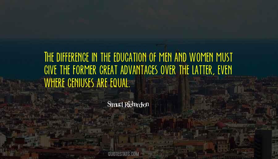 Education Of Women Quotes #758131