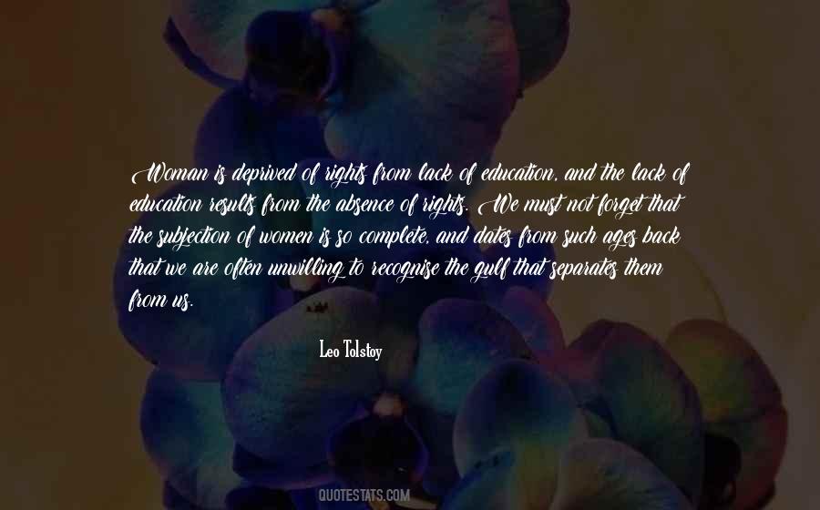 Education Of Women Quotes #79178