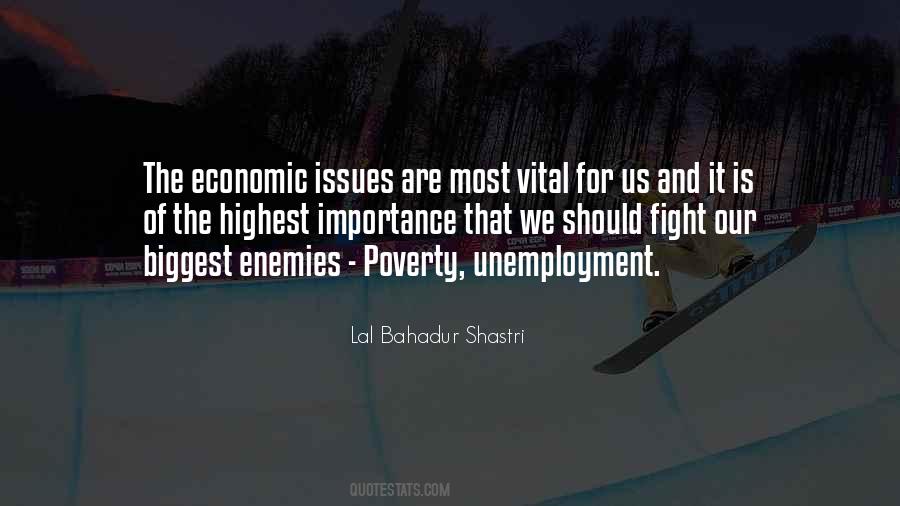 Economic Issues Quotes #1285723