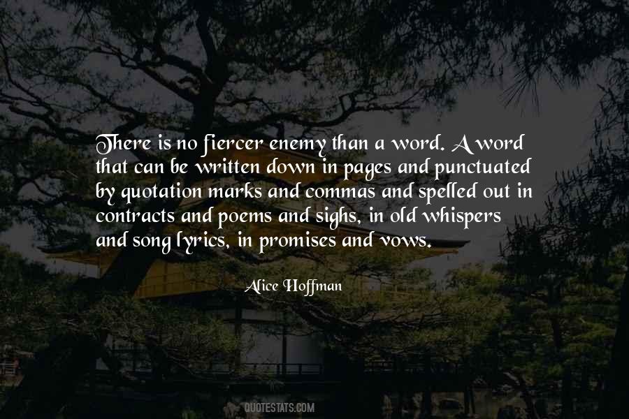 Fiercer A Word Quotes #450241
