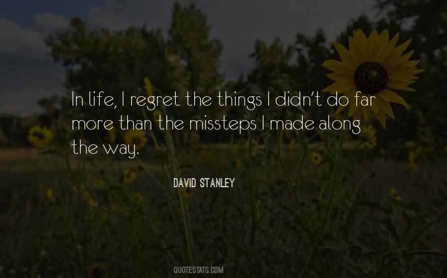 Regret The Life Quotes #286785