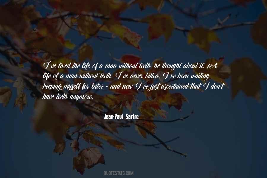 Regret The Life Quotes #293001