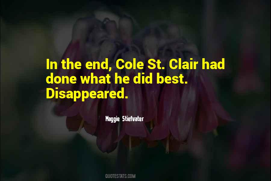 Cole St Clair Quotes #237054