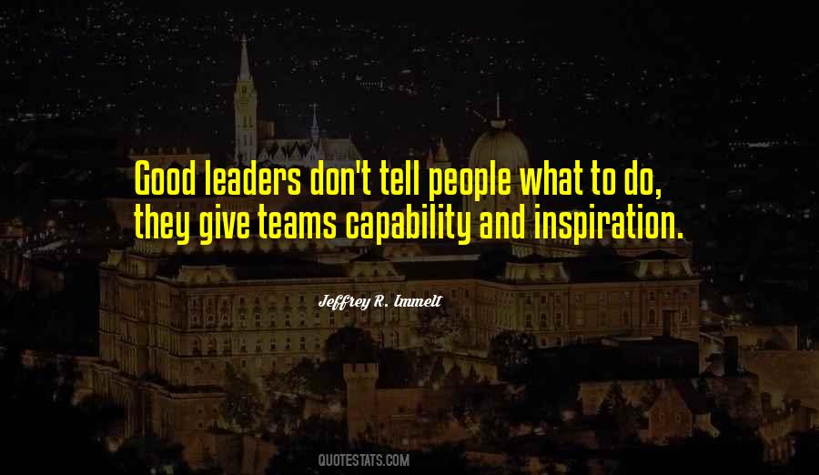 Leadership Team Quotes #256750