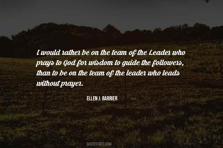 Leadership Team Quotes #624613