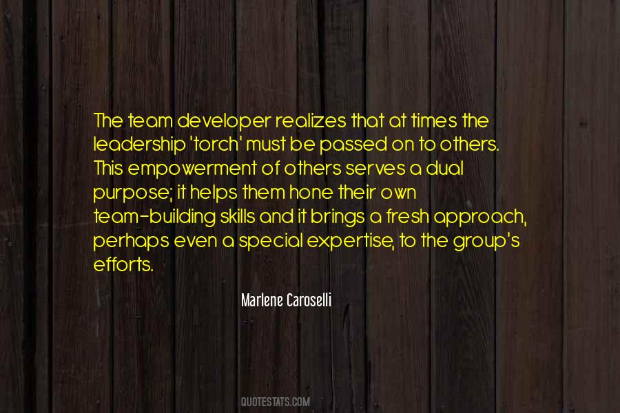 Leadership Team Quotes #884086