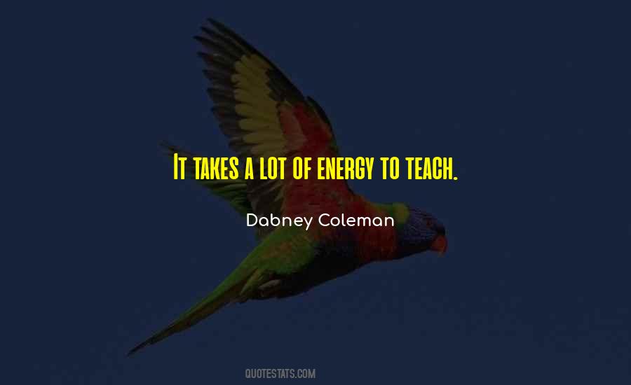 Coleman Quotes #31038