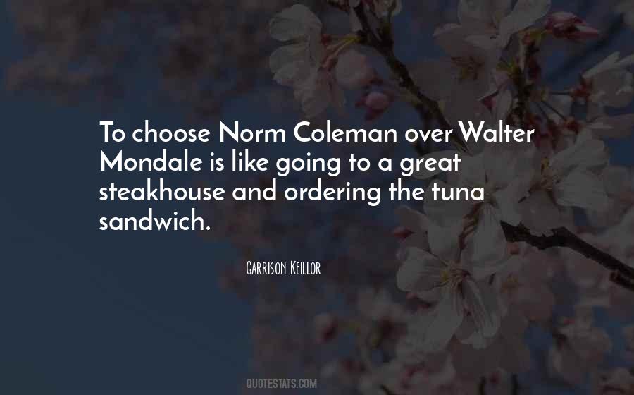 Coleman Quotes #858299