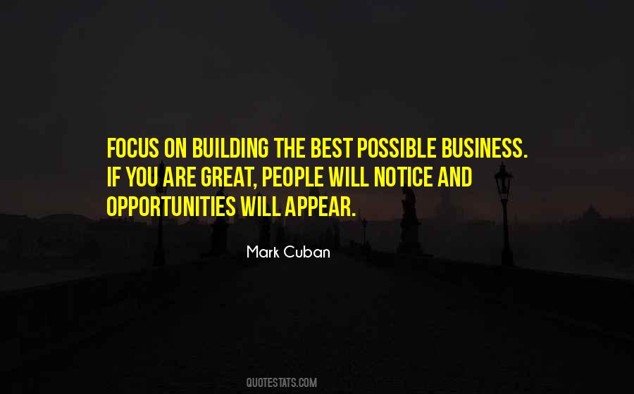 Business Opportunity Quotes #674690