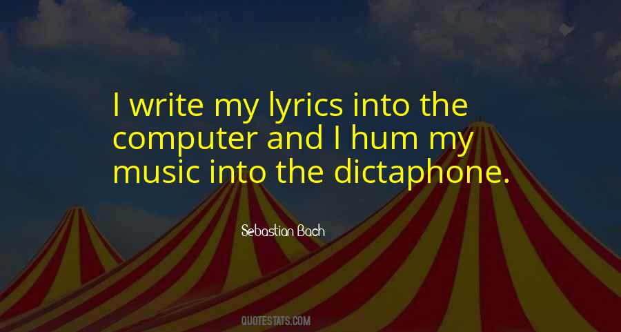 Music Bach Quotes #258299