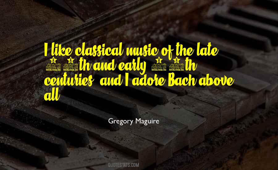 Music Bach Quotes #66549