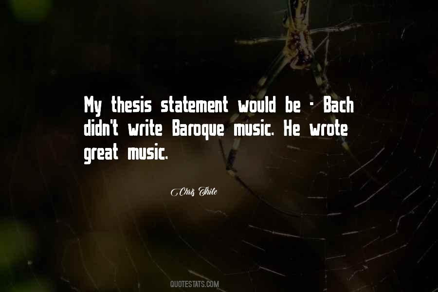 Music Bach Quotes #873872