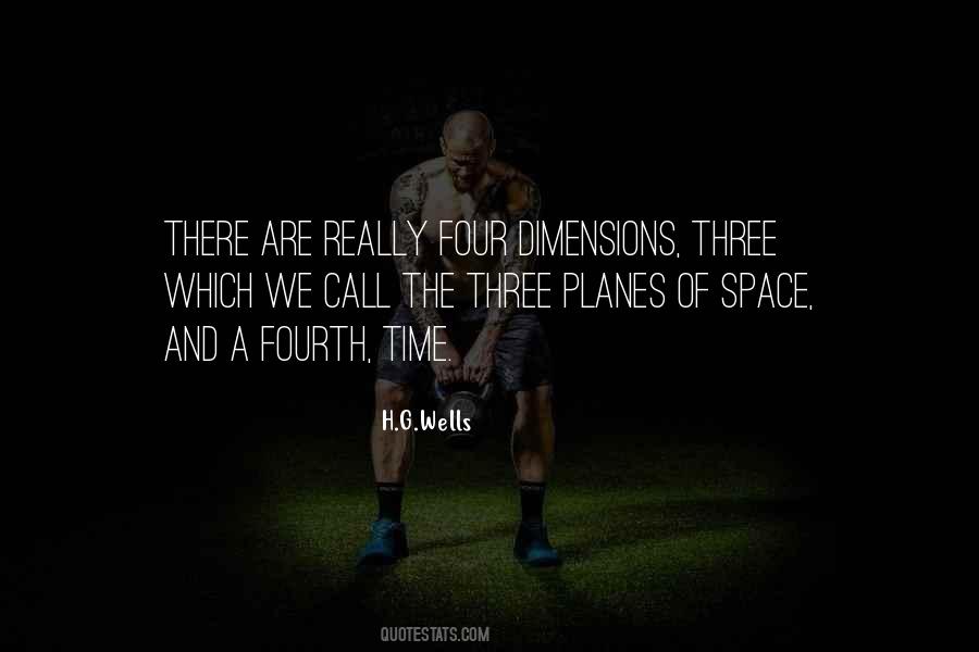 Four Dimensions Quotes #72647