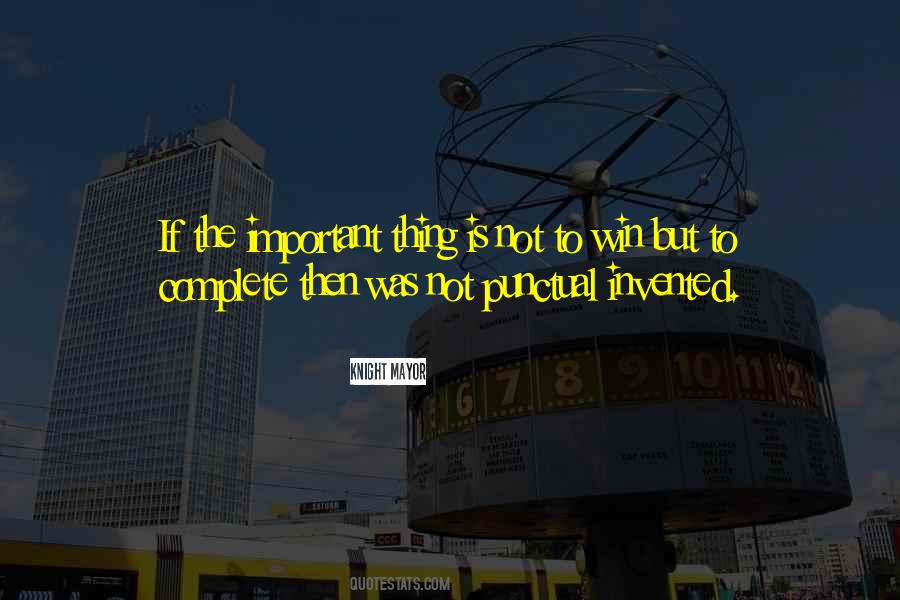 Be Punctual Quotes #607870