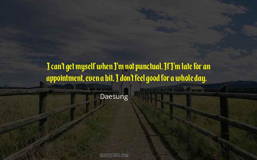 Be Punctual Quotes #666750