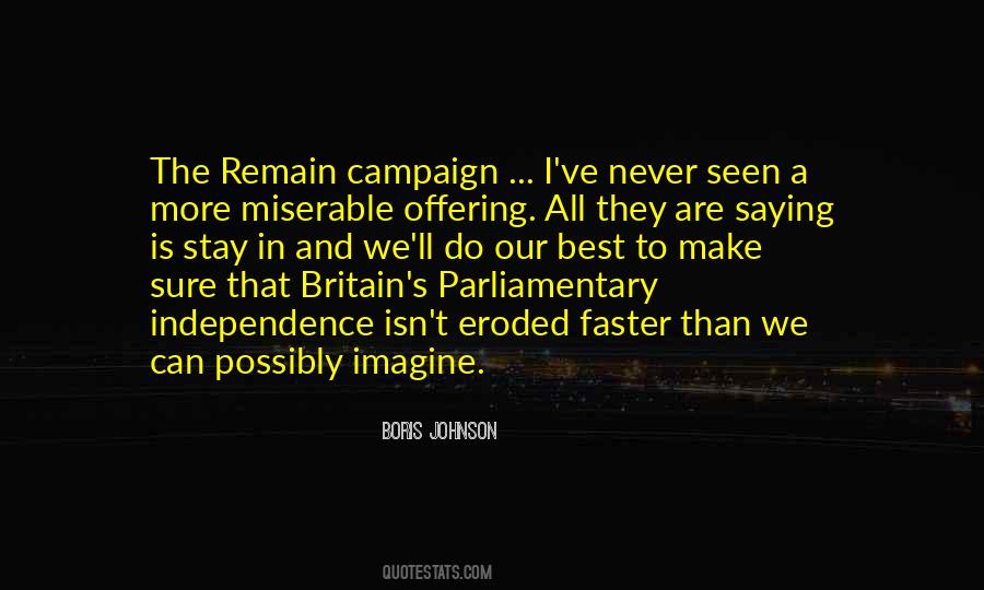 Boris Johnson Remain Quotes #20054