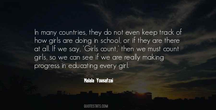 Educating Girls Quotes #330519