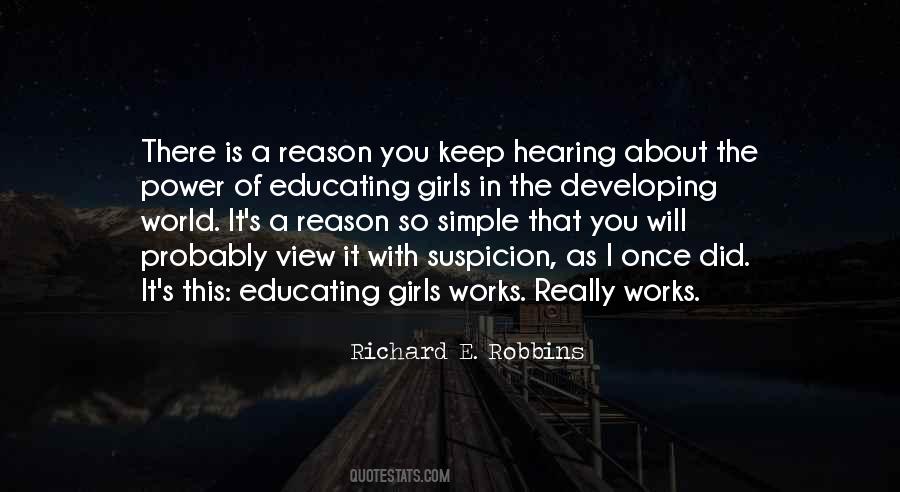 Educating Girls Quotes #835091