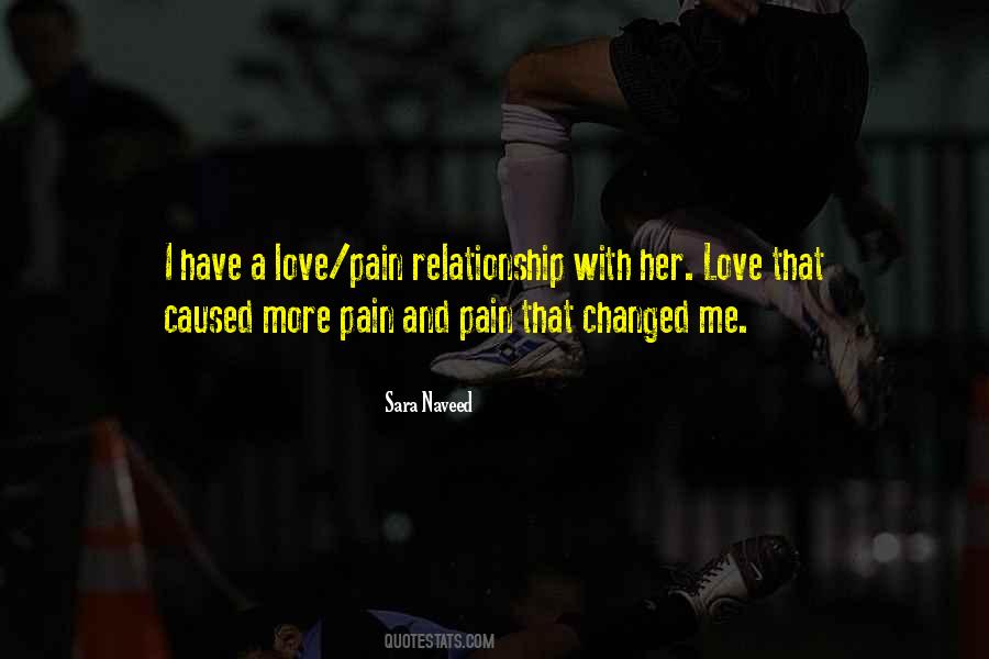 Relationship Pain Quotes #1241147