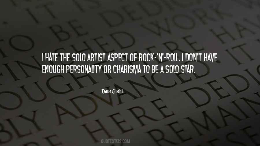 Solo Artist Quotes #1198832