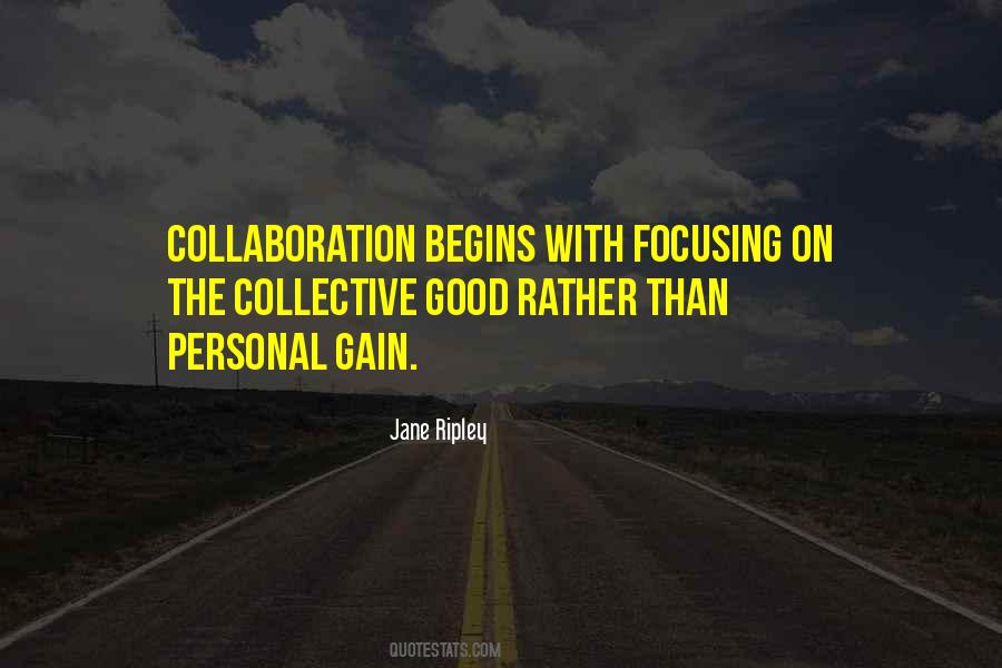 Collective Leadership Quotes #468084