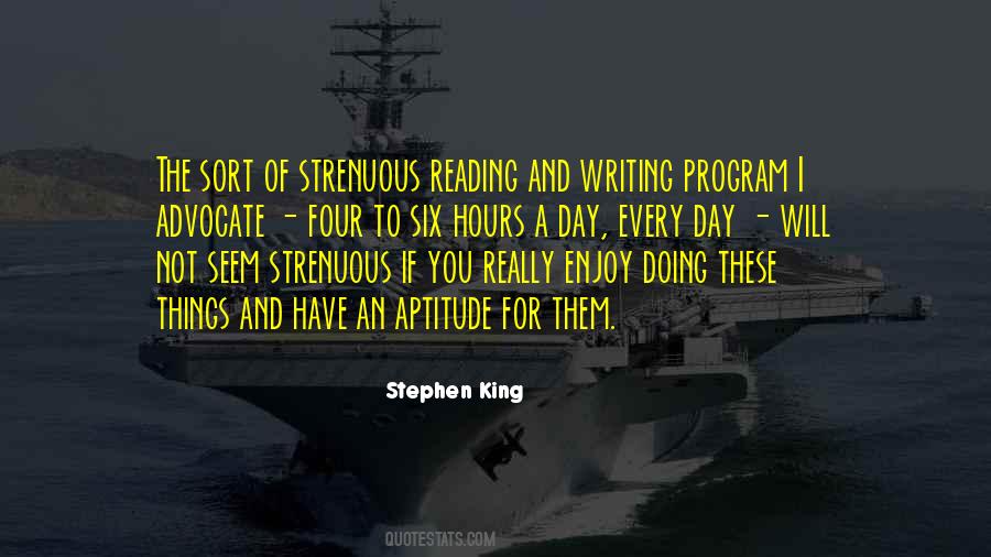 Doing Things You Enjoy Quotes #525209
