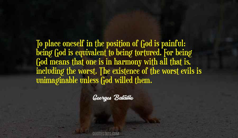 Being God Quotes #1137471