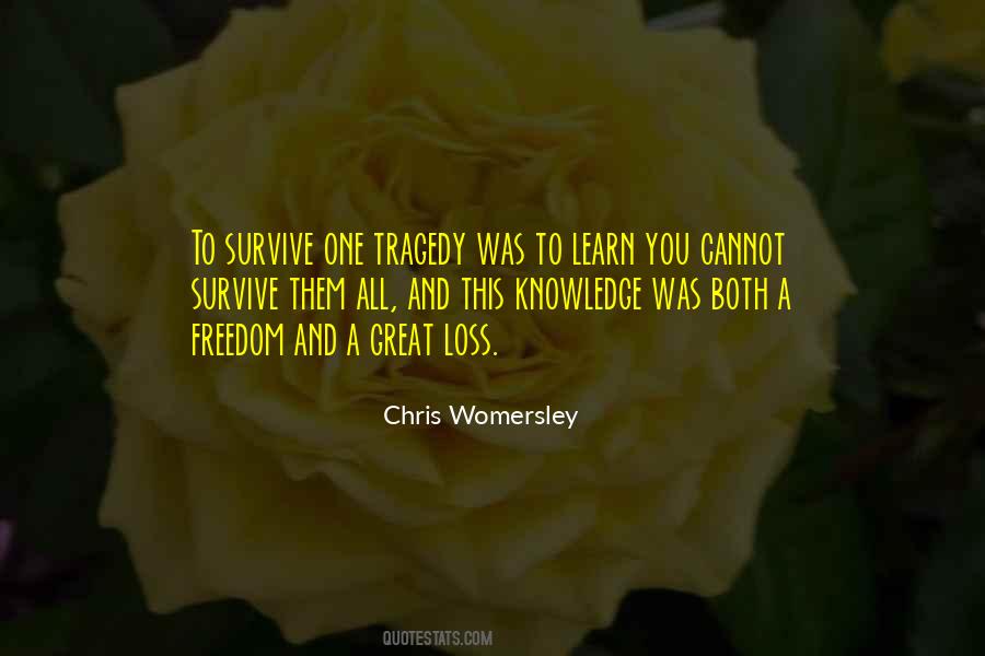 Christ Womersley Quotes #425877