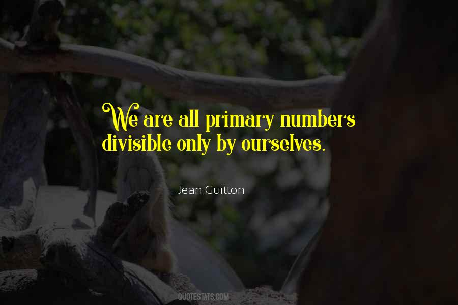 Non Divisible Numbers Quotes #1707382