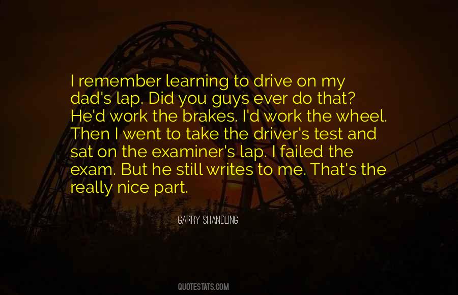 Quotes About Learning To Drive #800700