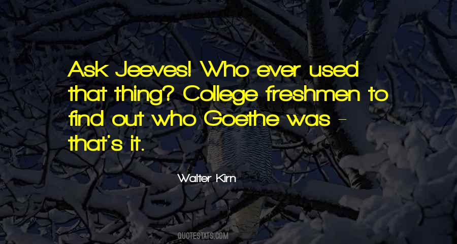 College Freshmen Quotes #32198