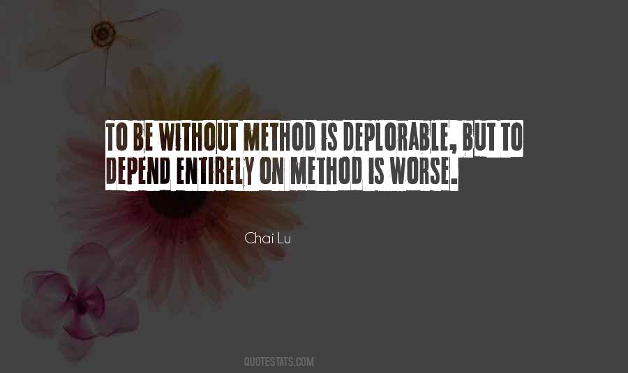 Methodology Is Quotes #891282