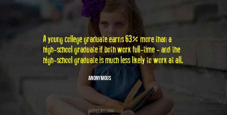 College Graduate Quotes #1557019