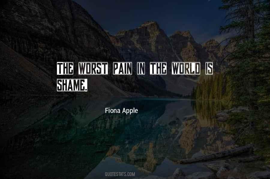 Worst Pain Quotes #1702327