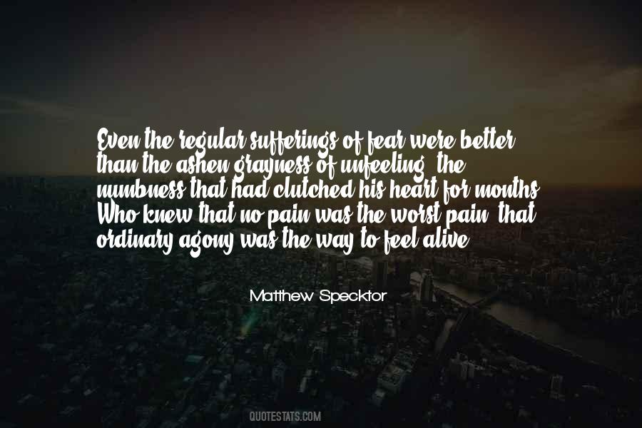 Worst Pain Quotes #564515