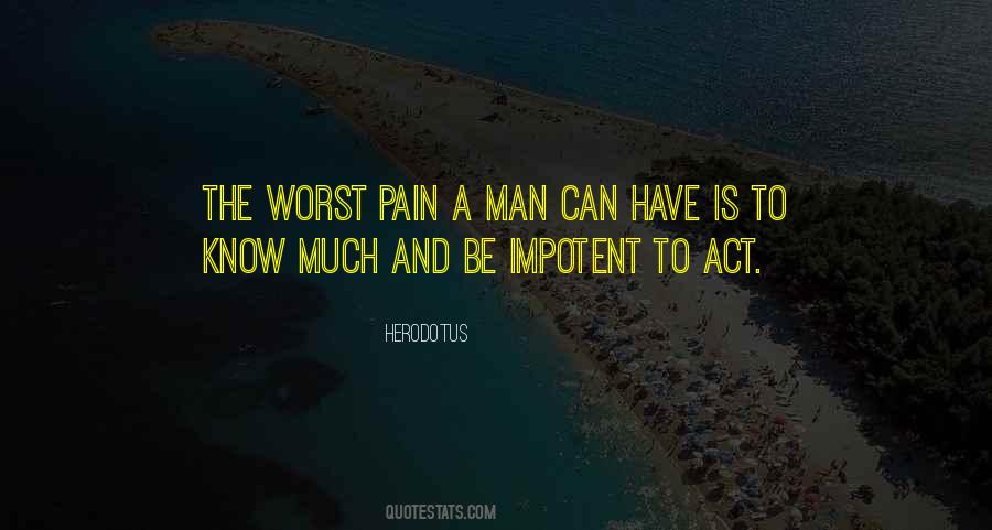 Worst Pain Quotes #61760