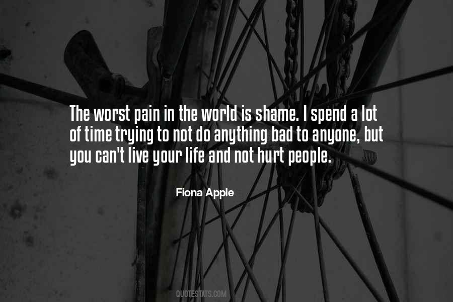 Worst Pain Quotes #901409