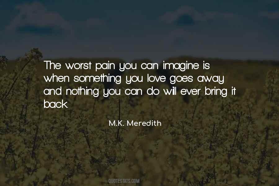 Worst Pain Quotes #952891